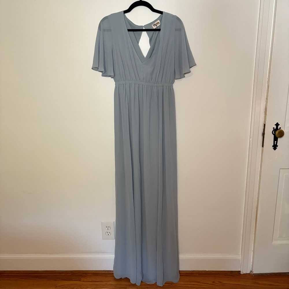 Show Me Your MuMu Emily Empire Maxi Dress Wedding Guest Formal Party Medium